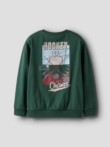 NAME IT Μπλούζα φούτερ 'NKMSAUL' σε πράσινο