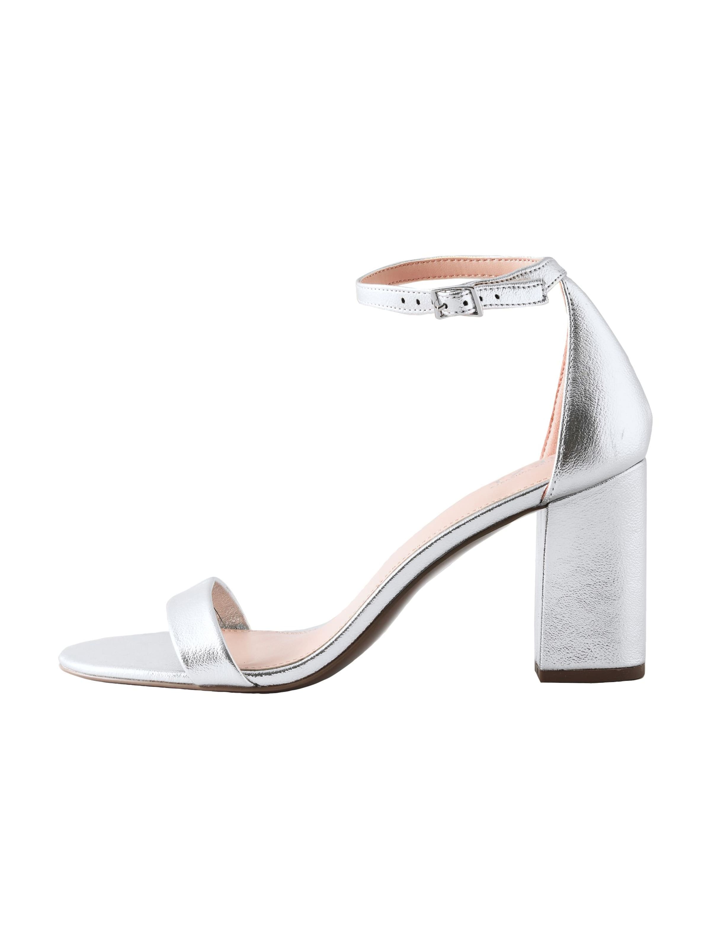 Next Sandale 'Forever Comfort' in Silber: Vorderseite