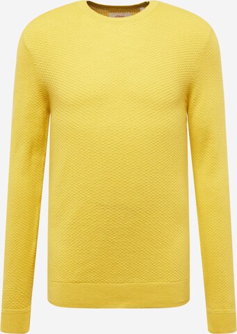 s.Oliver Sweater in Yellow: front