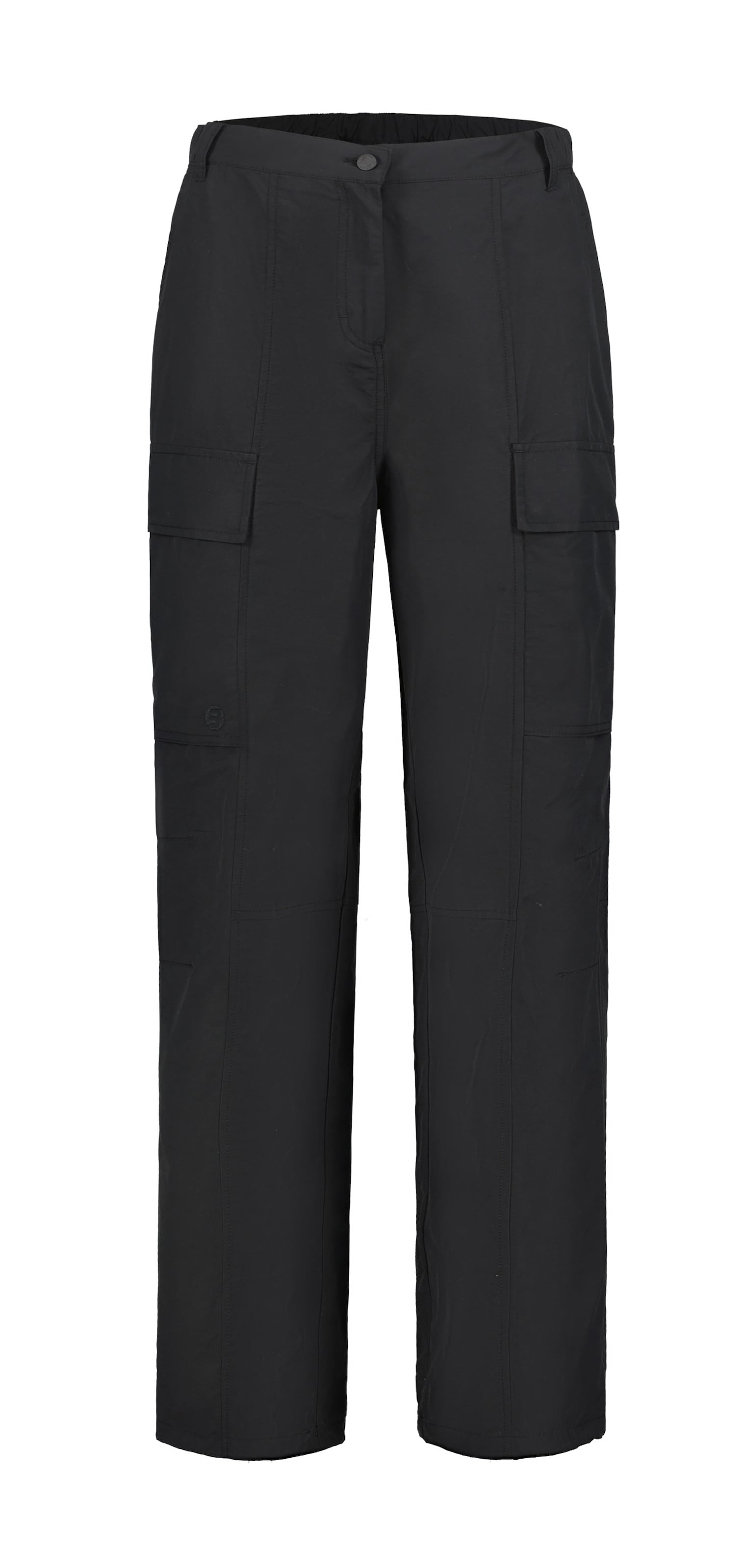 ICEPEAK Regular Outdoorhose in Schwarz: Vorderseite