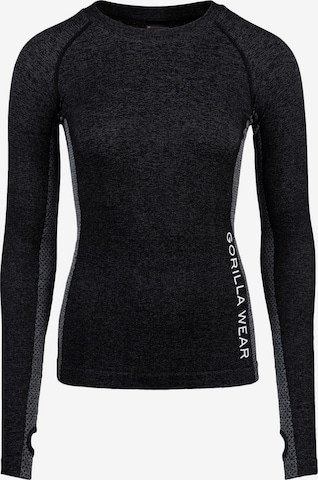 T-Shirt fonctionnel 'Selah' Gorilla Wear en noir : devant