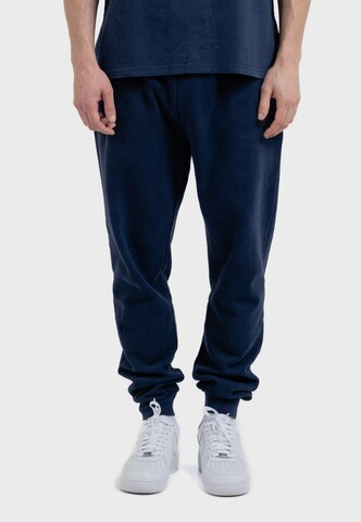 Oldskull Regular Hose in Blau: Vorderseite