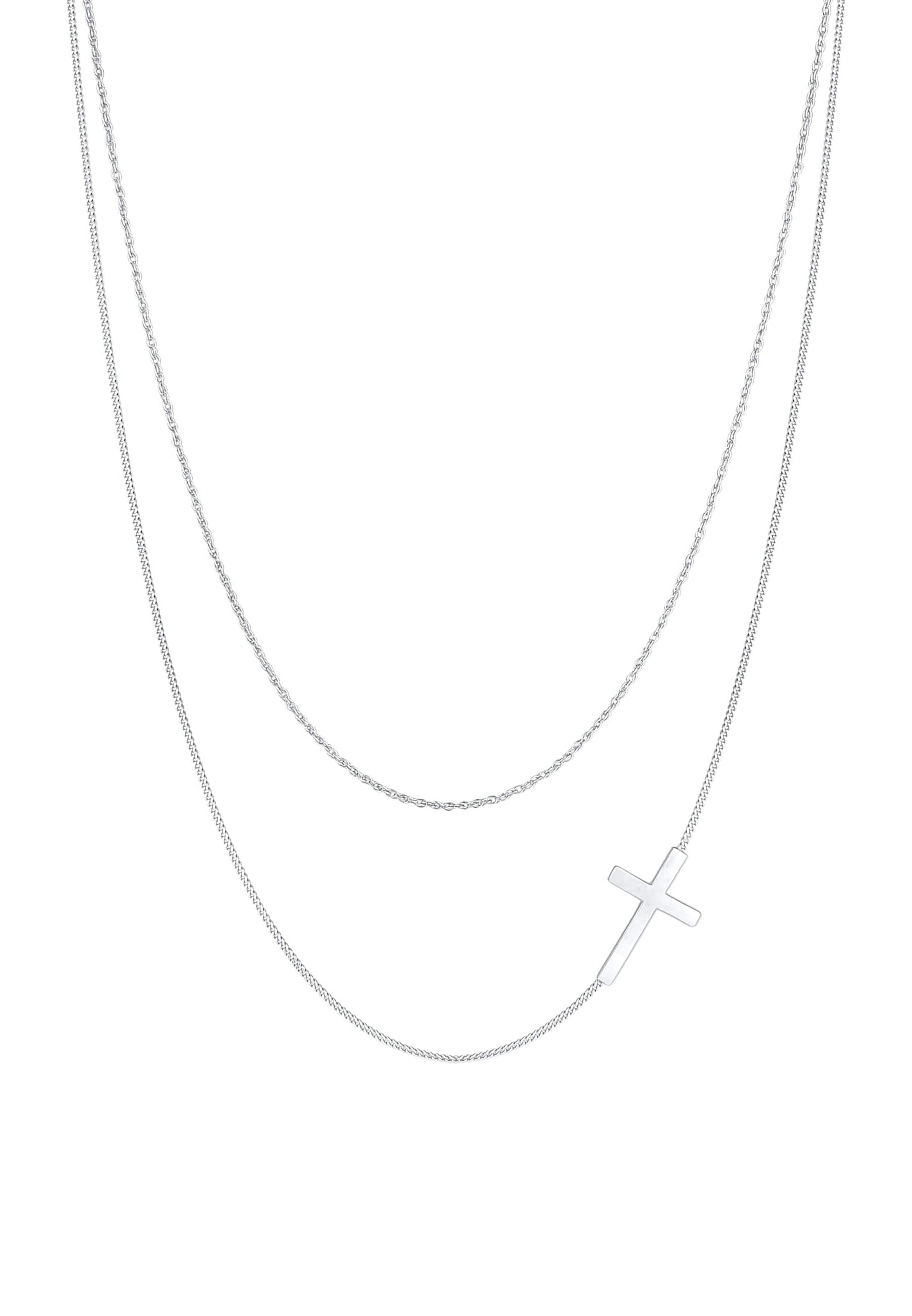 Chaîne ELLI en argent : devant