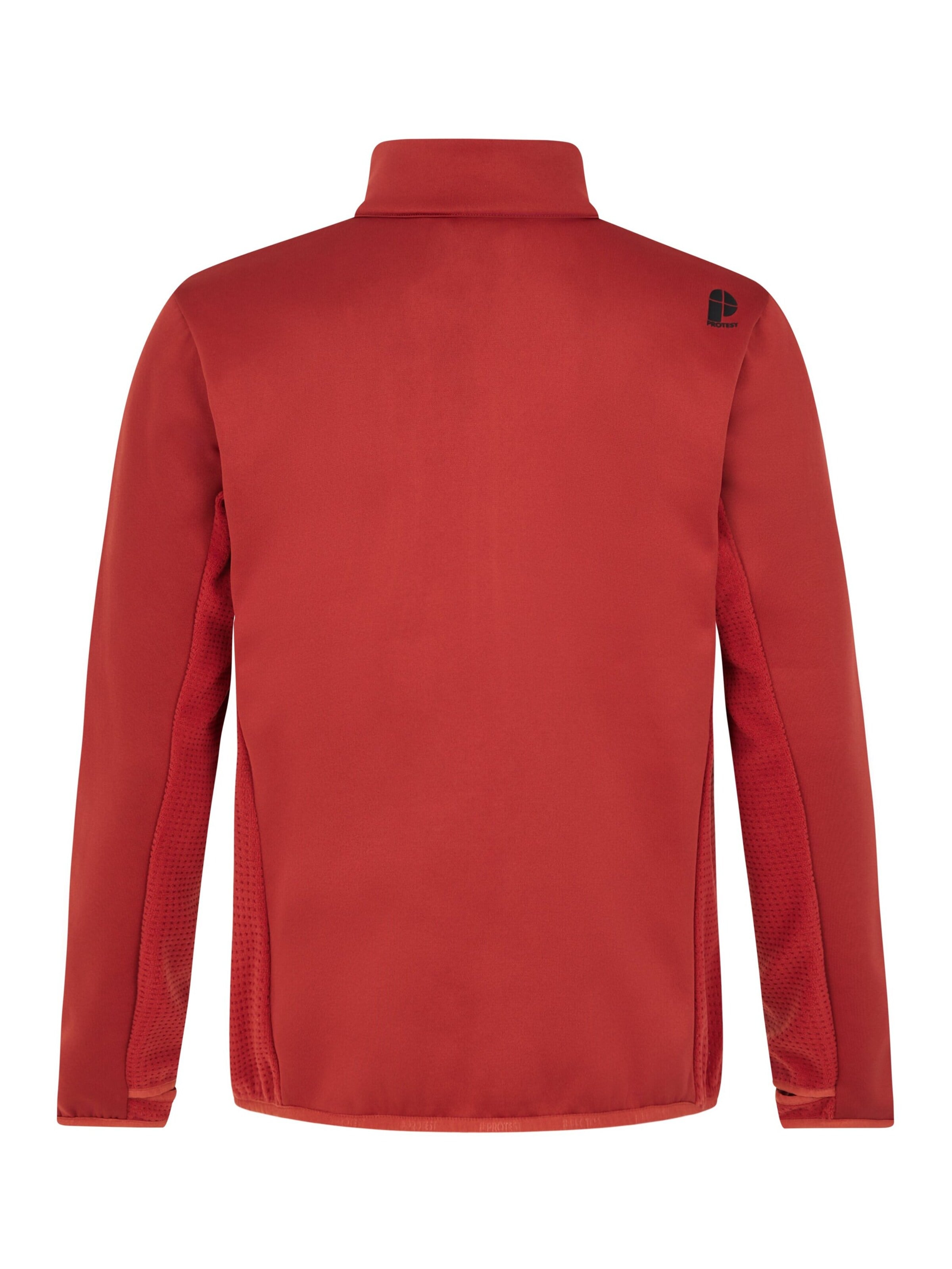 PROTEST Fleecejacke 'PRTFRAPTON'‌‌‌‌‌‌‌‌‌‌ in Rot