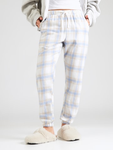 Pantalon de pyjama Hunkemöller en bleu : devant