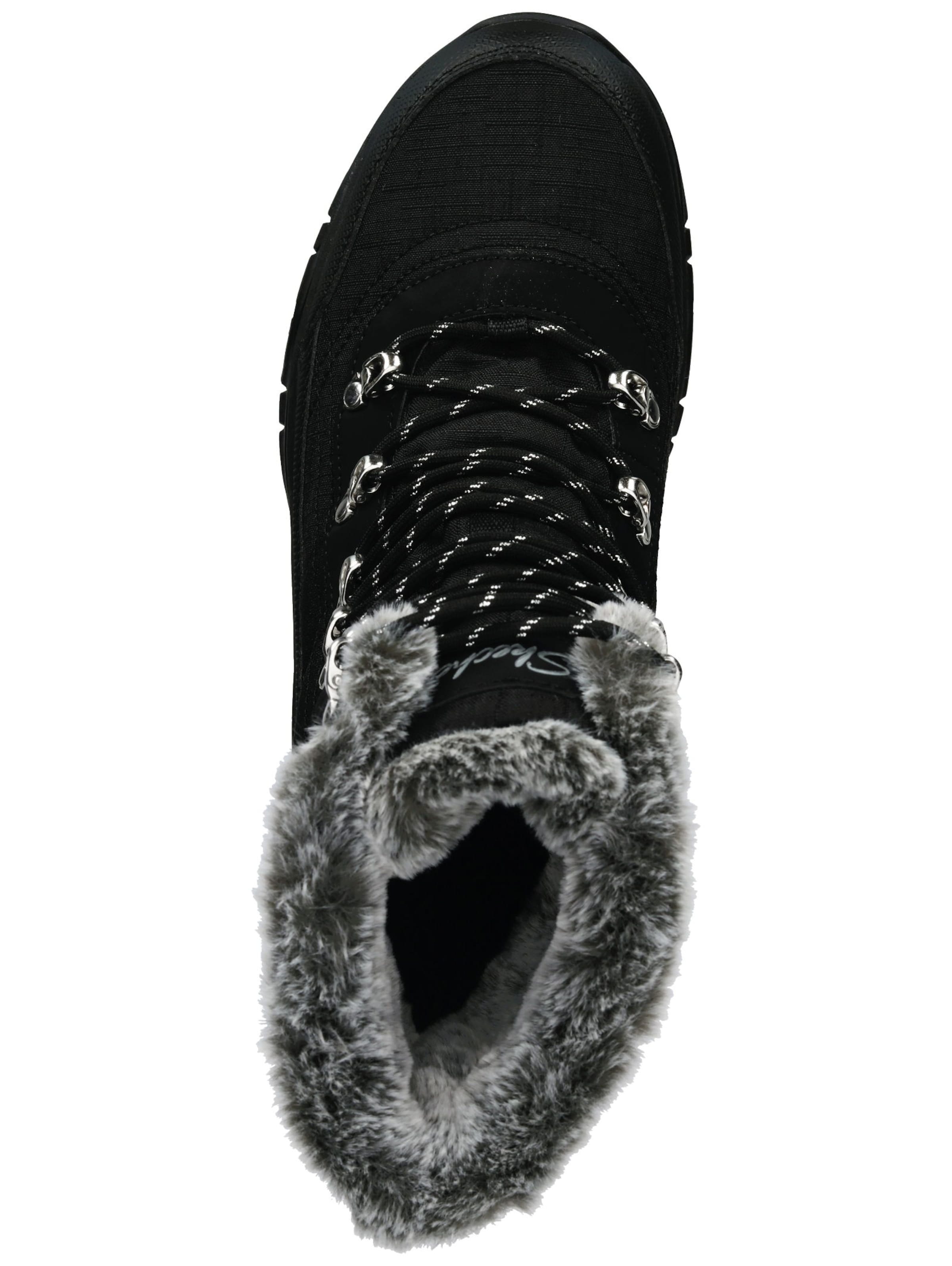SKECHERS Snowboots in Schwarz