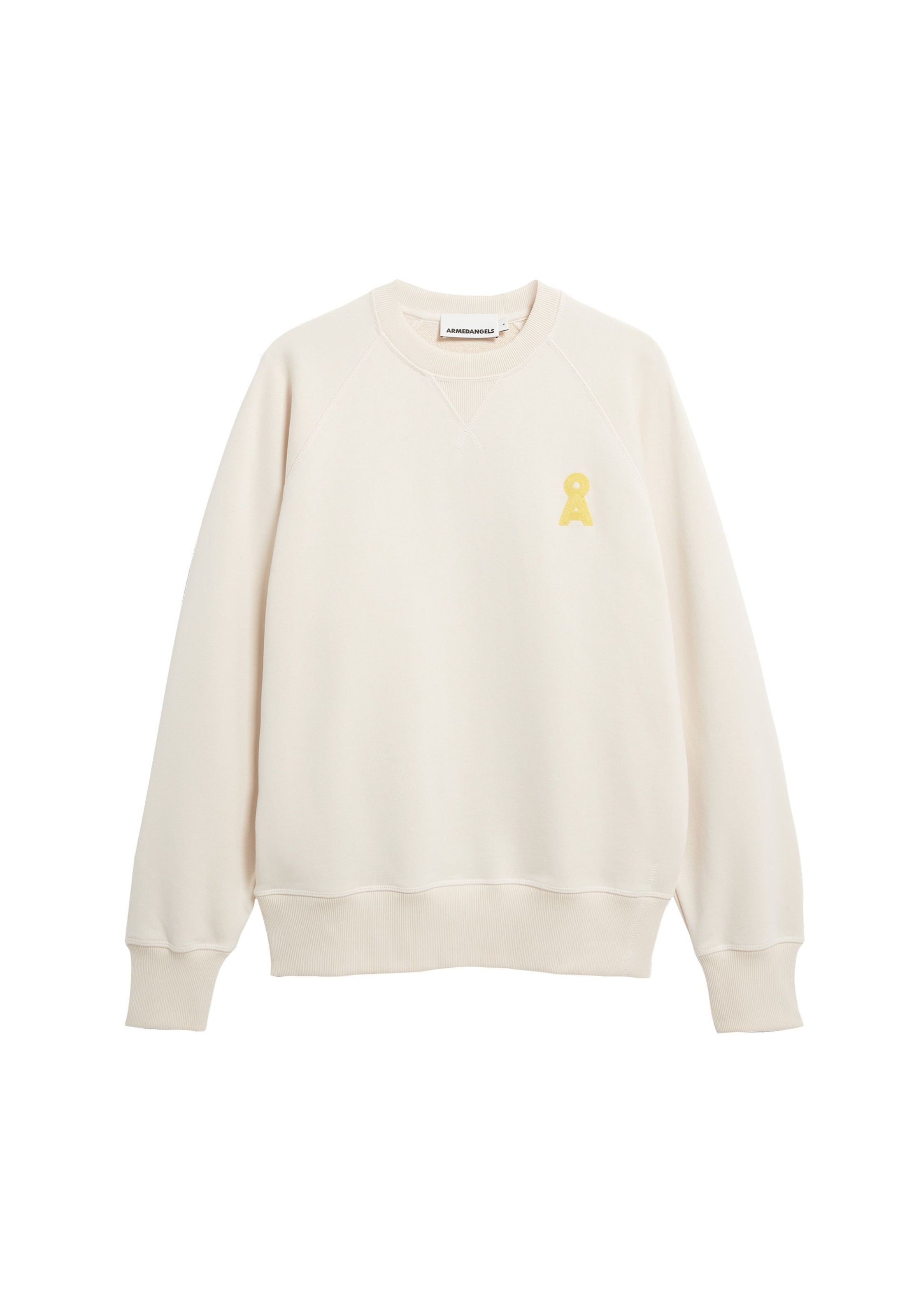 ARMEDANGELS Sweatshirt in Beige: front