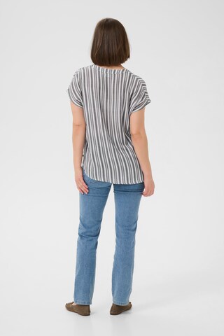 Kaffe Bluse in Grau
