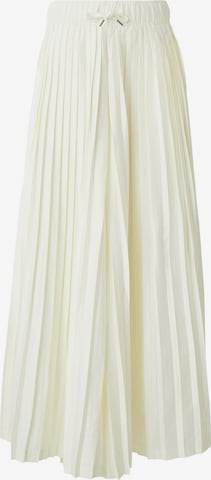 smėlio Nike Sportswear Plačios klešnės Kelnės: priekis