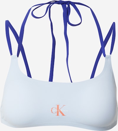 Calvin Klein Swimwear Bikinitoppi värissä sininen / pastellinsininen / oranssi / valkoinen, Tuotenäkymä