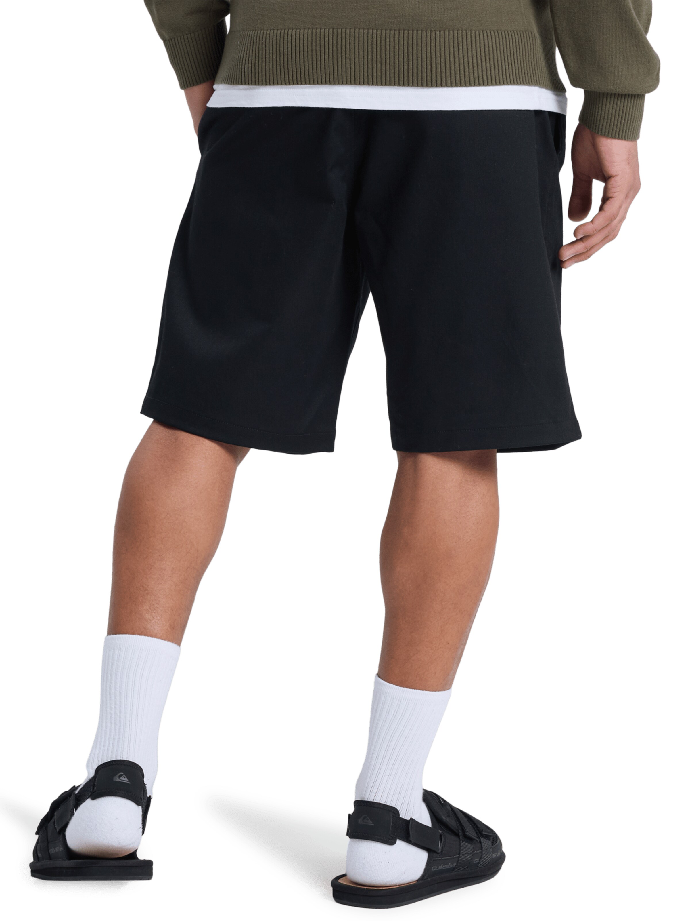 QUIKSILVER Regular Pants in Black
