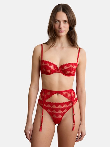 Reggicalze 'Desir' di ETAM in rosso: frontale