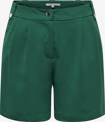 ONLY regular Παντελόνι πλισέ 'LEILA' σε πράσινο: μπροστά