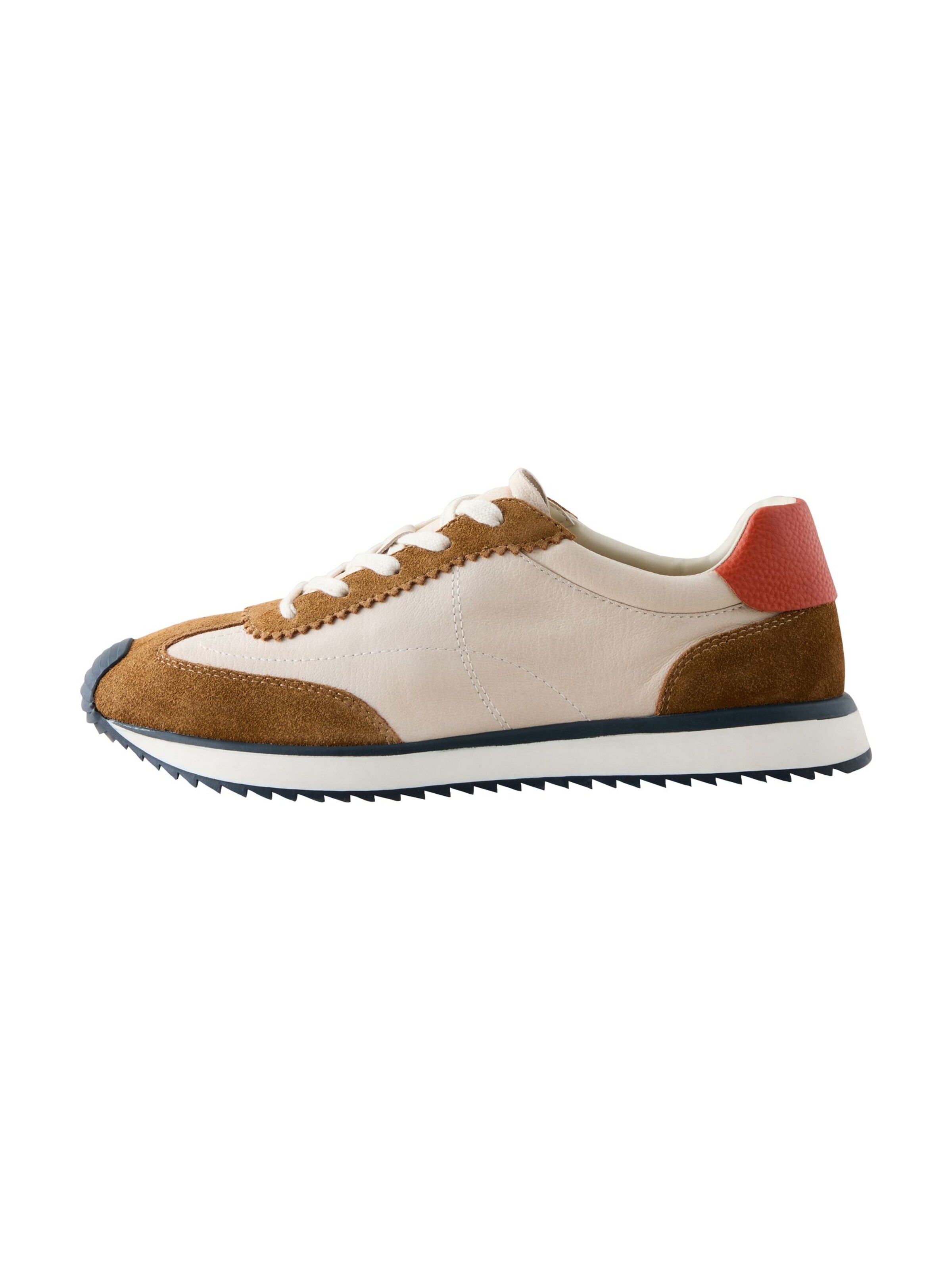 Baskets basses 'Forever Comfort®' Next en beige : devant