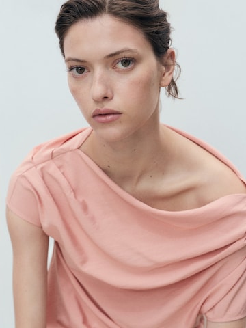 MANGO Bluza 'BERTA-H' | roza barva