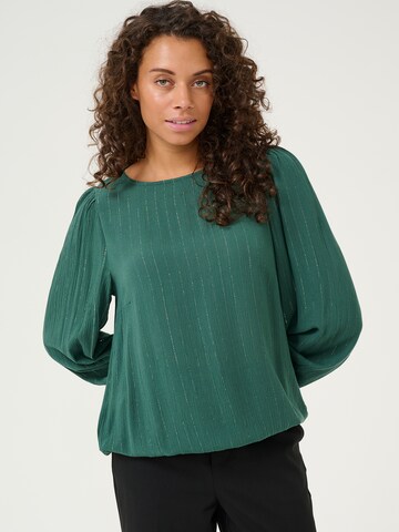 Kaffe Blouse 'KA Liv' in Green: front