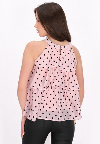 faina Blouse 'Fashion Look' in Roze