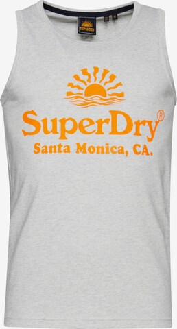 T-Shirt Superdry en gris : devant