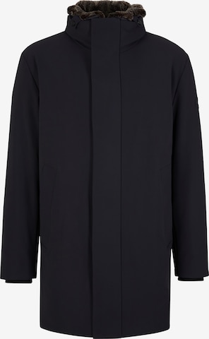 STRELLSON Between-seasons parka 'Flex Overjacket' in Blue: front