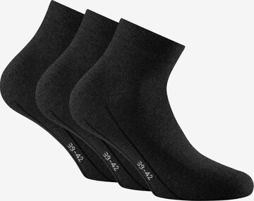 Rohner Socks Socken in Schwarz