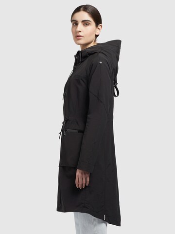 Manteau mi-saison khujo en noir