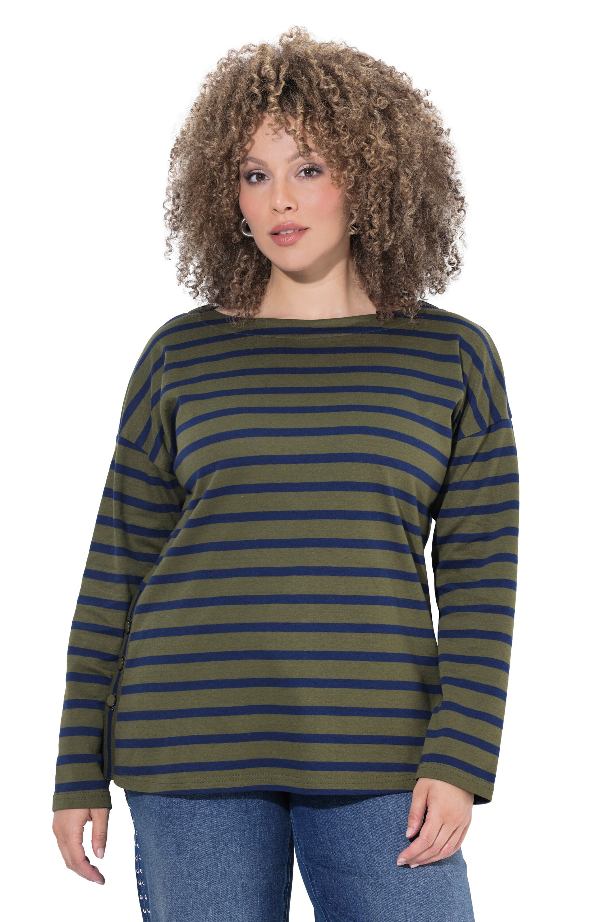 Ulla Popken Shirt in Green: front