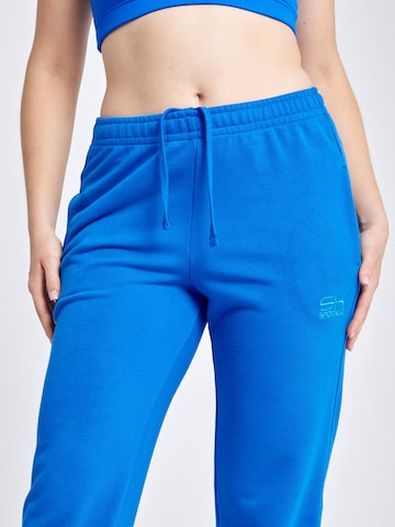 SPORTKIND Loose fit Workout Pants 'Jogginghose' in Blue