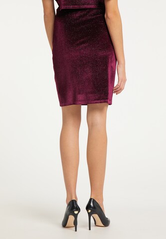 myMo at night Skirt in Red