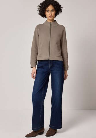 STREET ONE Sweatjacke in Braun