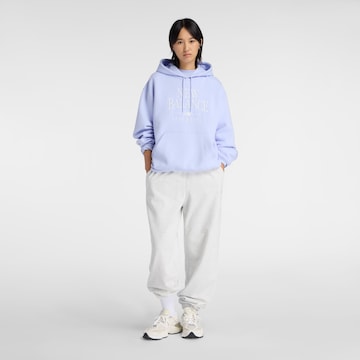 new balance Sweatshirt 'Trackside' in Blauw