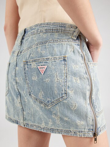GUESS Originals Rok in Blauw
