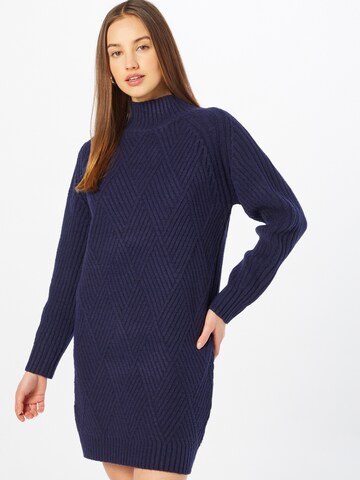 Warehouse Kleid in Blau: Vorderseite