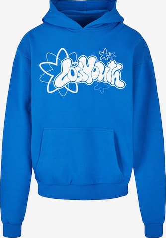 Lost Youth Sweatshirt 'Starry' in Blauw: voorkant