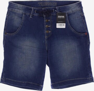 TIMEZONE Shorts in S in Blue: front
