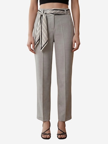 Regular Pantalon à plis 'Hose' My fashion en gris