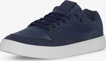 BLEND Sneakers laag in Blauw: voorkant