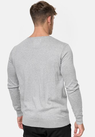 Pull-over 'Gamal' INDICODE JEANS en gris