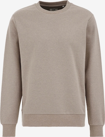 WE Fashion Sweatshirt in Beige: voorkant