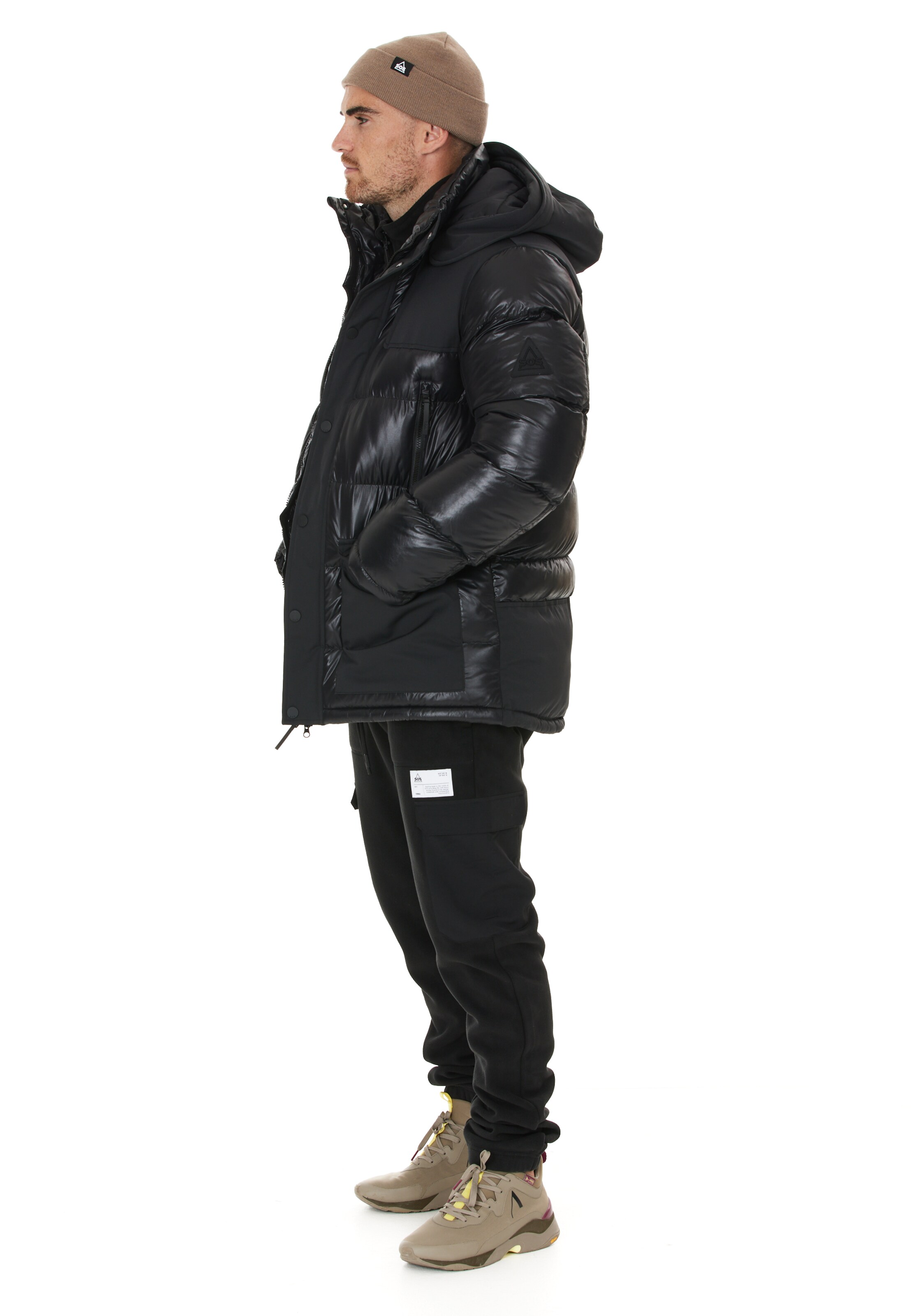 SOS Winter Jacket in Black