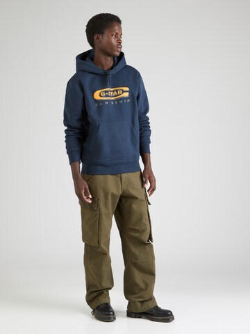 Sweat-shirt 'Old Skool' G-STAR en bleu