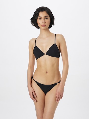 Triunghi Sutien costum de baie de la Calvin Klein Swimwear pe negru