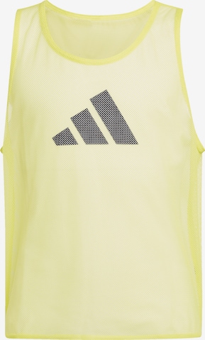 ADIDAS PERFORMANCE Accessoires 'Training 24 Bib' in Geel: voorkant