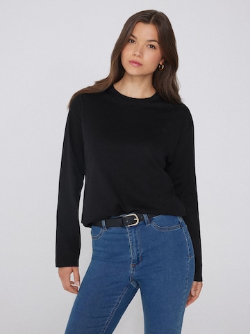 Tezenis Shirt in Schwarz: Vorderseite