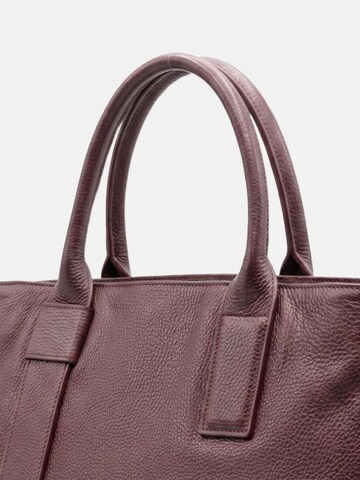 Borsa a mano 'Borsa a Mano Pelle Virginia Rhinè 35x25 cm' di Virginia Rhinè in rosso