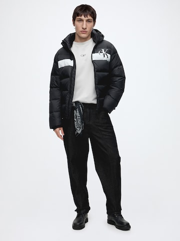 Calvin Klein Jeans Kurtka zimowa w kolorze czarny