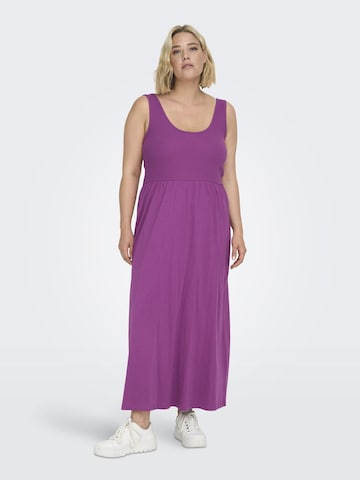ONLY Carmakoma Summer Dress in Purple