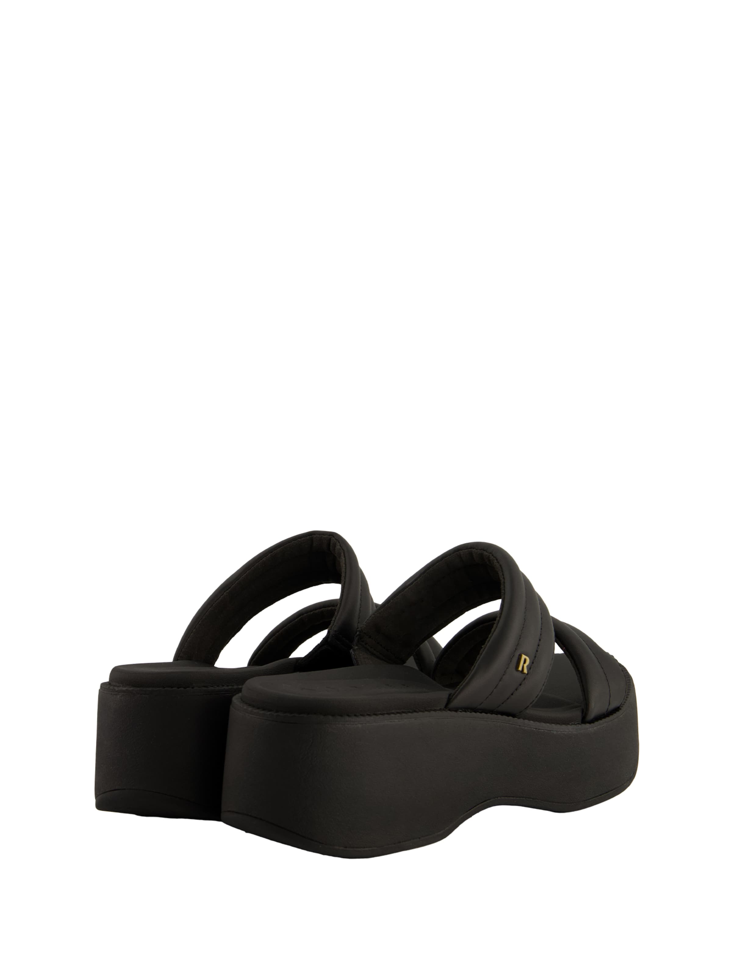 REEF Pantolette 'Lofty Lux Hi' in Schwarz