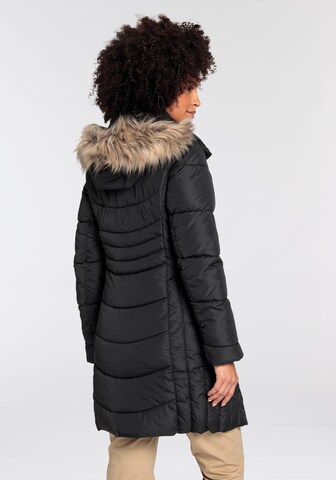 ICEPEAK Outdoormantel 'Paiva' in Schwarz