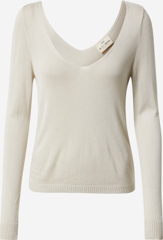 A LOT LESS - Pullover 'Mara' em branco: frente