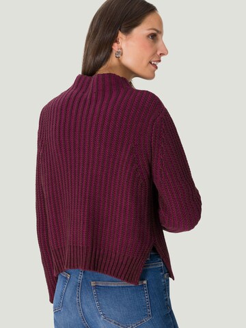 zero Sweater in Purple